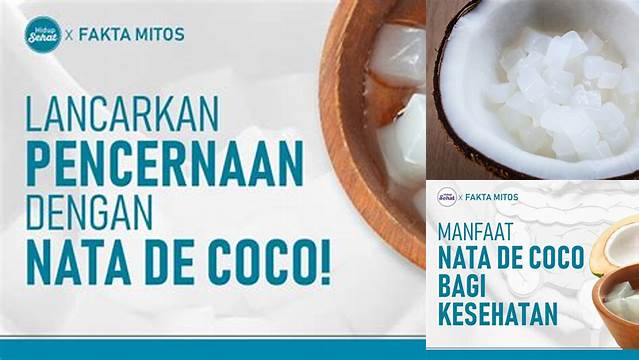 Temukan 5 Manfaat Nata de Coco yang Jarang Diketahui, Wajib Tahu!