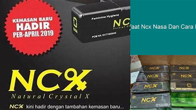 Temukan 6 Manfaat NCX NASA dan Cara Pakainya yang Jarang Diketahui