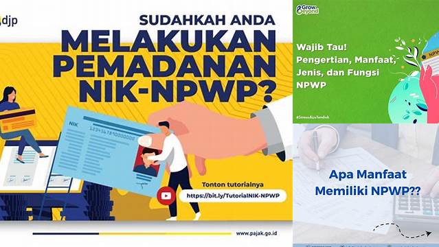 Manfaat NPWP yang Belum Kamu Tahu, Wajib Diketahui!