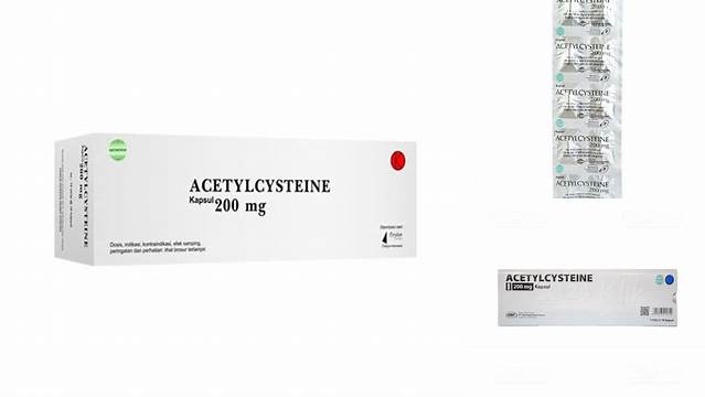 Temukan Manfaat Obat Acetylcysteine 200 mg yang Jarang Diketahui