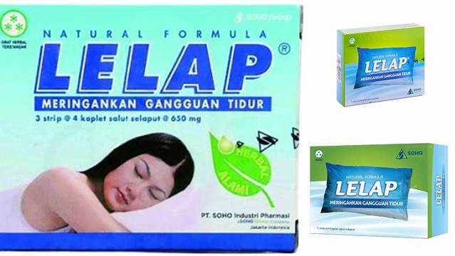 Temukan Manfaat Obat Lelap yang Belum Banyak Diketahui