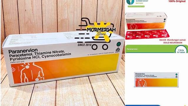 Temukan Manfaat Obat Paranervion 500 mg yang Jarang Diketahui