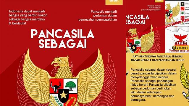 Ungkap Manfaat Pancasila sebagai Pandangan Hidup yang Jarang Diketahui