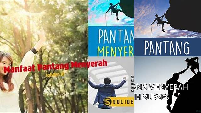 Temukan Manfaat Pantang Menyerah yang Jarang Diketahui