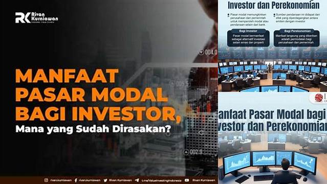 Temukan Manfaat Pasar Modal yang Jarang Diketahui Investor