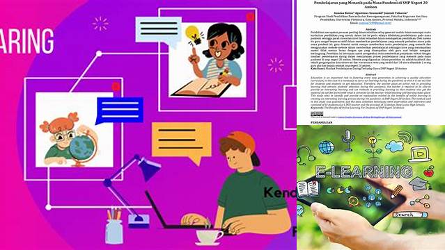 Kenali Manfaat Pembelajaran Daring yang Jarang Diketahui