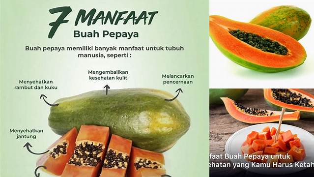 Temukan Manfaat Pepaya untuk Kesehatan yang Jarang Diketahui!