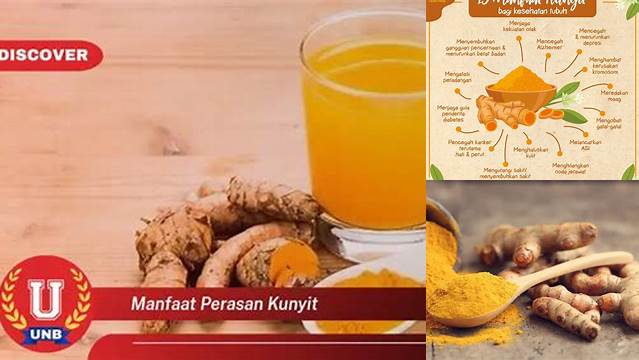 Temukan 10 Manfaat Perasan Kunyit yang Jarang Diketahui!