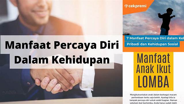Temukan 10 Manfaat Percaya Diri dalam Hidup yang Jarang Diketahui