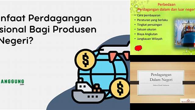 Manfaat Perdagangan Dalam Negeri yang Jarang Diketahui, Harus Anda Tahu!