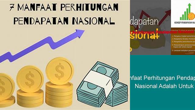 Temukan 8 Manfaat Perhitungan Pendapatan Nasional yang Jarang Diketahui