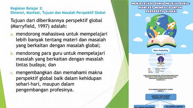 Temukan Manfaat Perspektif Global, Dijamin Terperangah