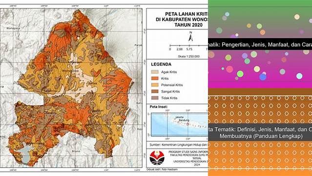 Temukan Manfaat Peta Tematik yang Jarang Diketahui, Buka Wawasan Baru!