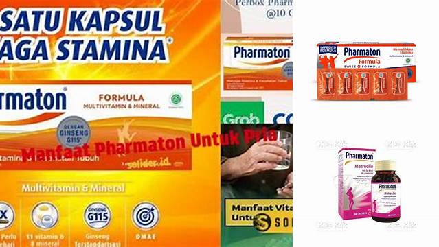 Temukan Manfaat Pharmaton untuk Pria yang Perlu Anda Ketahui