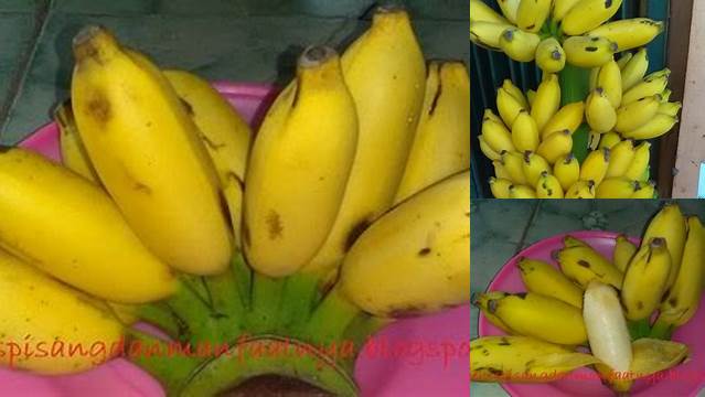 Kupas 8 Manfaat Pisang Lilin yang Jarang Diketahui, Bikin Hidup Lebih Sehat