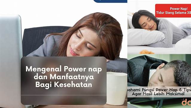10 Manfaat Power Nap yang Jarang Diketahui
