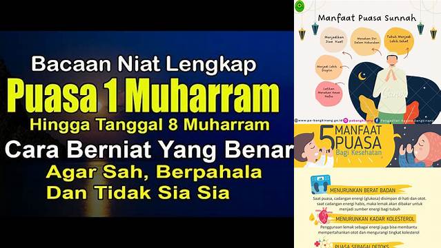 5 Manfaat Puasa 1 Suro yang Jarang Diketahui