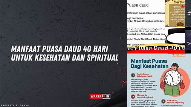 Temukan Manfaat Puasa 40 Hari yang Jarang Diketahui