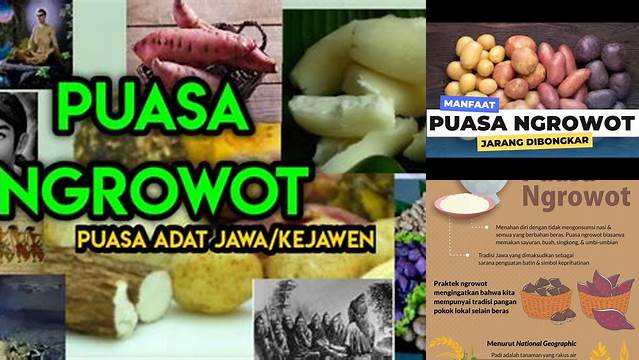 Temukan Khasiat Puasa Ngrowot yang Jarang Diketahui