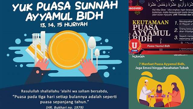 Temukan Berbagai Manfaat Puasa Yaumul Bidh yang Perlu Anda Ketahui!