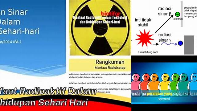 Manfaat Radioaktivitas dalam Kehidupan Sehari-hari yang Jarang Diketahui