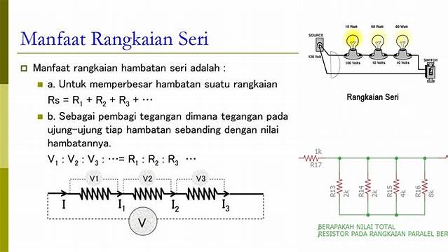 Manfaat Rangkaian Seri yang Wajib Anda Ketahui