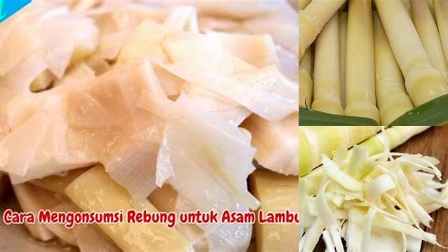 Temukan Khasiat Rebung yang Jarang Diketahui untuk Asam Urat