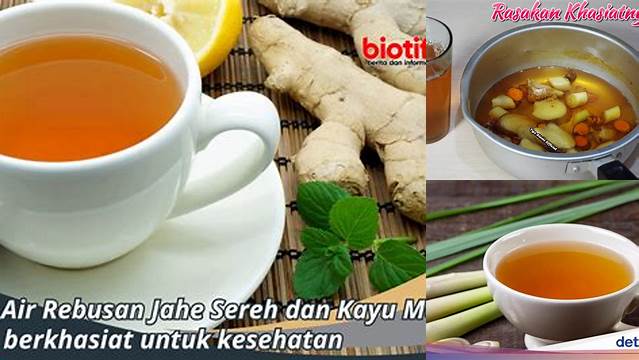 10 Manfaat Rebusan Sereh untuk Kesehatan, Kecantikan, dan Diet Alami