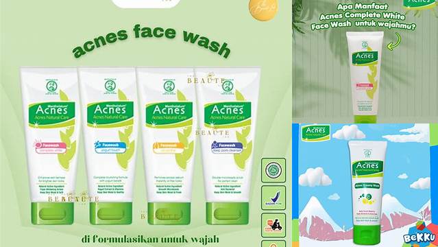 Temukan 7 Manfaat Sabun Cuci Muka Acnes yang Jarang Diketahui