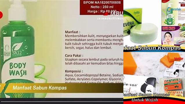 Manfaat Sabun Kompas yang Jarang Diketahui, Wajib Dicoba!