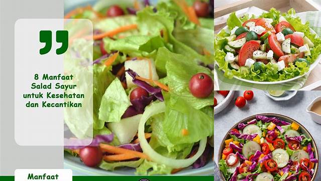 12 Manfaat Salad Sayur yang Jarang Diketahui