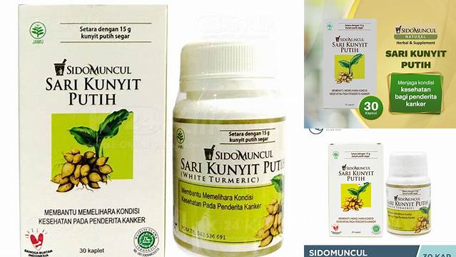 Temukan 7 Manfaat Sari Kunyit Putih Sido Muncul yang Jarang Diketahui