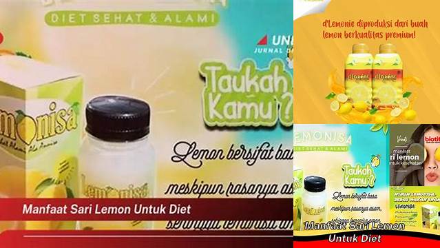 Temukan Khasiat Sari Lemon untuk Diet yang Jarang Diketahui