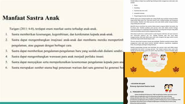 Temukan Beragam Manfaat Sastra Anak yang Jarang Diketahui