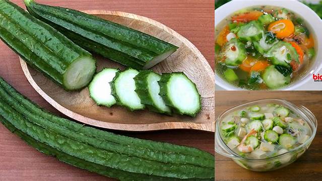 Temukan Manfaat Sayur Oyong untuk Darah Tinggi yang Jarang Diketahui