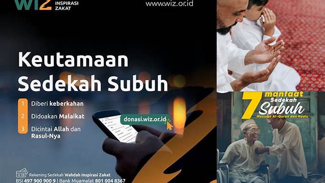 Temukan 8 Manfaat Sedekah Subuh yang Jarang Diketahui