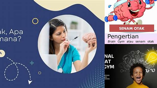 10 Manfaat Senam Otak yang Perlu Diketahui