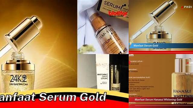 Temukan 10 Manfaat Serum Emas yang Jarang Diketahui