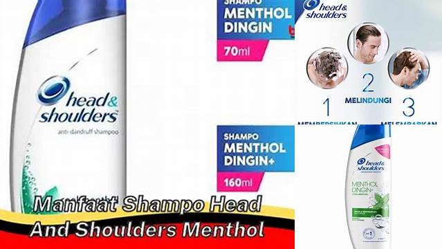 Temukan 9 Manfaat Sampo Head and Shoulders yang Jarang Diketahui