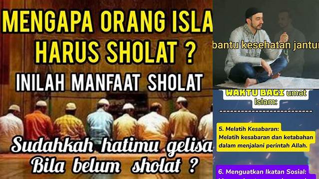 Temukan 10 Manfaat Sholat 5 Waktu yang Jarang Diketahui