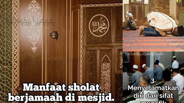 Ungkap Manfaat Sholat Berjamaah yang Jarang Diketahui!