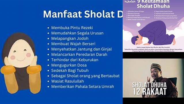 Temukan Manfaat Sholat Dhuha 12 Rakaat Yang Jarang Diketahui