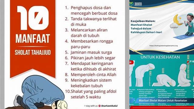 Temukan Manfaat Luar Biasa Sholat Malam yang Jarang Diketahui