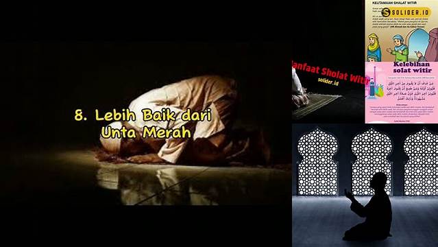 Manfaat Sholat Witir Yang Jarang Diketahui