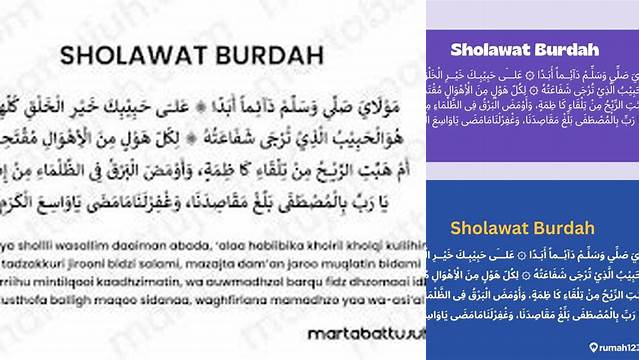 Temukan Manfaat Sholawat Burdah yang Jarang Diketahui