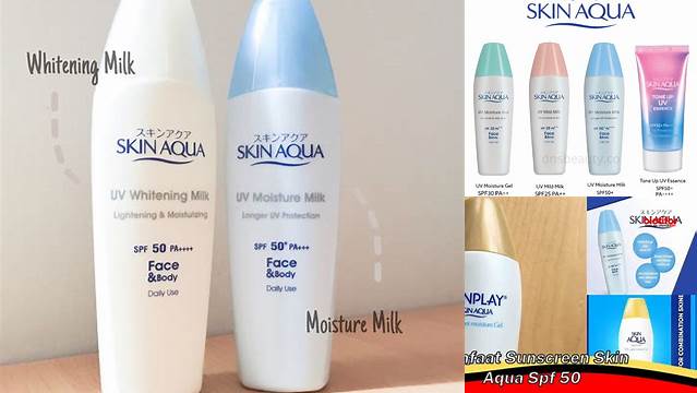 Temukan Manfaat Skin Aqua SPF 50 yang Jarang Diketahui