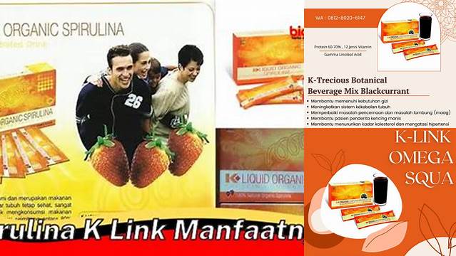 Temukan Manfaat Spirulina K-Link yang Jarang Diketahui, Wajib Kamu Tahu!