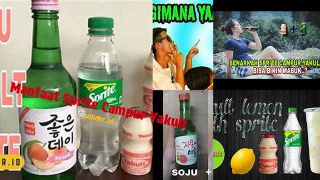 Fitur Manfaat Sprite Campur Yakult yang Jarang Diketahui