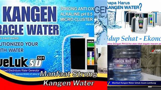 Temukan 7 Manfaat Air Kangen Strong yang Jarang Diketahui