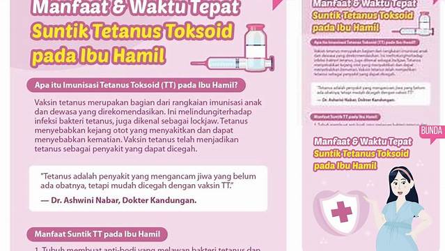 Temukan Manfaat Suntik TT untuk Ibu Hamil yang Perlu Anda Ketahui